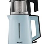 Arçelik CM 3940 M Mavi 1800 W Cam Demlikli Çay Makinesi