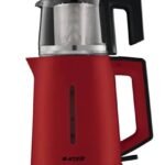 Arçelik CM 3940 K Kırmızı 1800 W Cam Demlikli Çay Makinesi