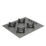OCD T 601-1 EG Gazlı Cam Tablalı Ocak - Görsel 6
